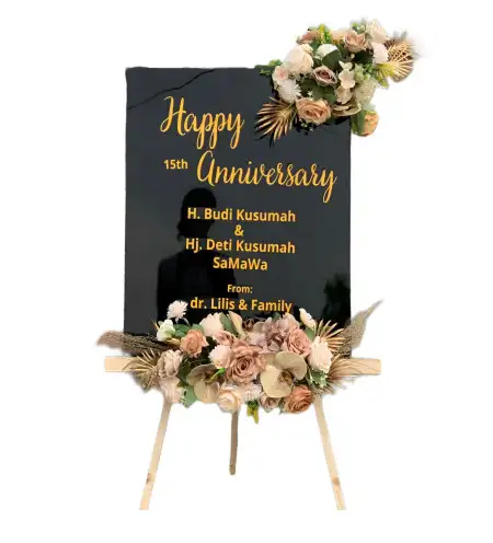 Papan Bunga Akrilik Tanah Tumbuh